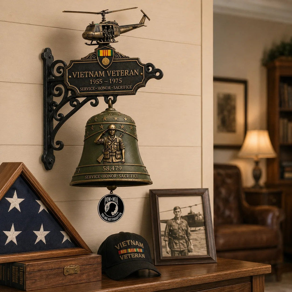 🔔 Last Day Promo: 50% OFF - Veteran Tribute Wall Bell