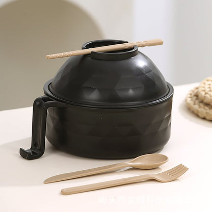 ⏳LAST DAY SALE 50% OFF!⏰🔥 Ramen Cooker Ramen Bowl Set with Chopsticks🍜