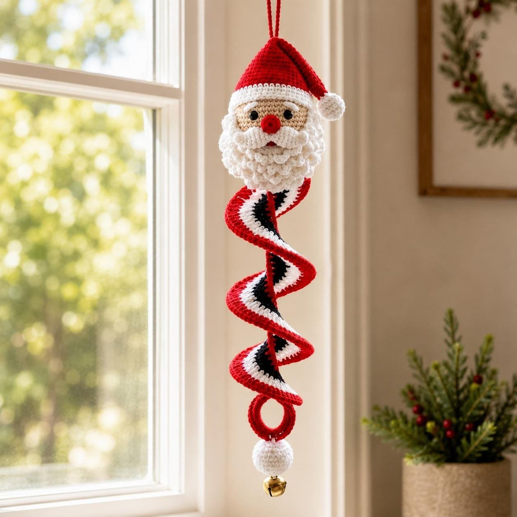 🔥Last Day 50% OFF - 🎅🌲Crochet Snowman Spiral Oranment DIY Kit