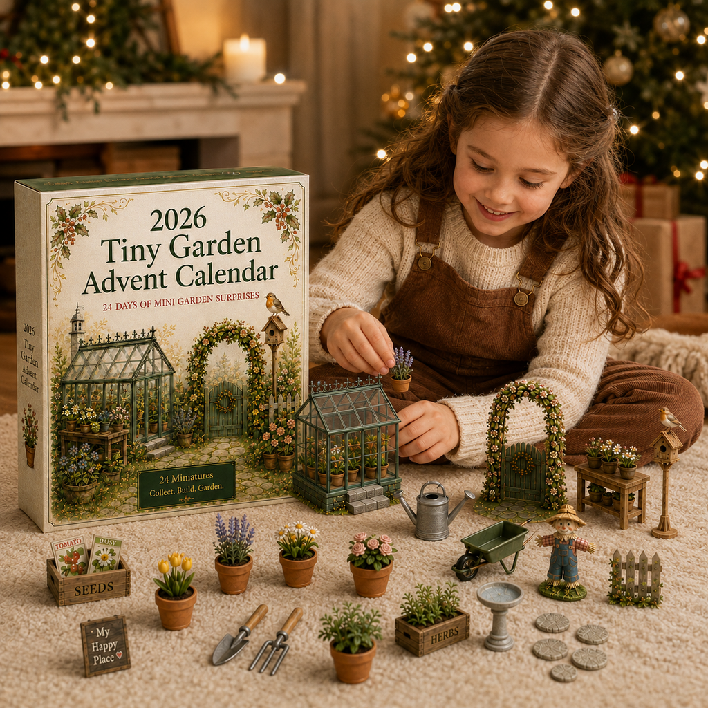 2026 Miniature Garden Advent Calendar 🌿🎄 – 24 Days of Tiny Garden Surprises