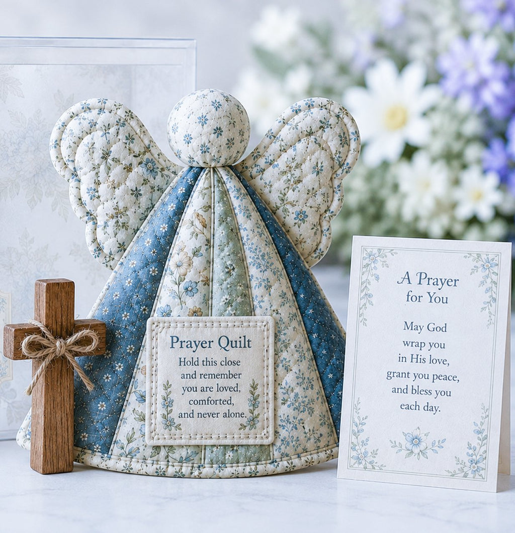 🔥Last Day 50% OFF 🪽 Prayer Quilt Angel Gift