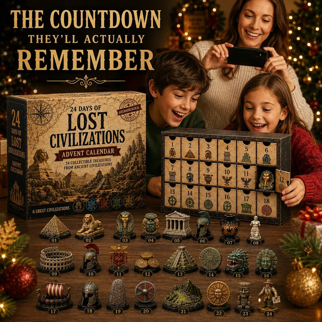 🔥😍2026 Lost Civilizations Archaeological Discovery Advent Calendar | 24 Ancient Treasures from 6 Great Civilizations