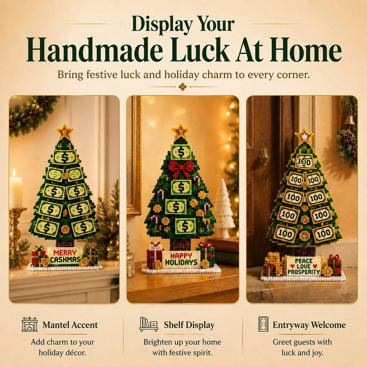 Beginner-Friendly DIY Lucky Money Tree Bead Craft Kit