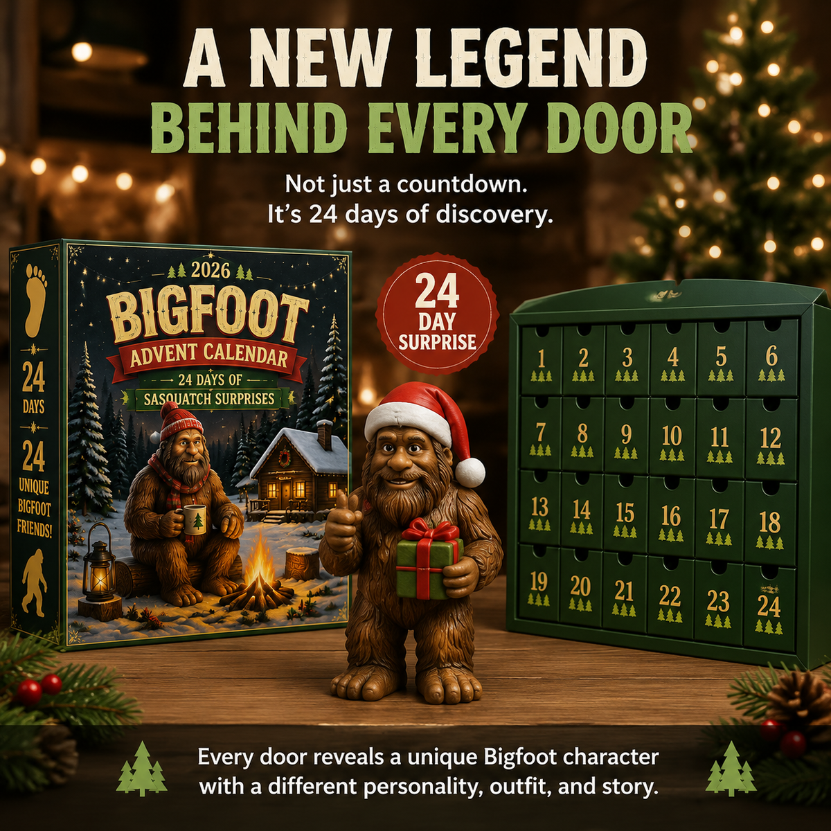 🦶24 Days Of Bigfoot Magic 🎄 A Christmas Countdown Filled With Legendary Surprises