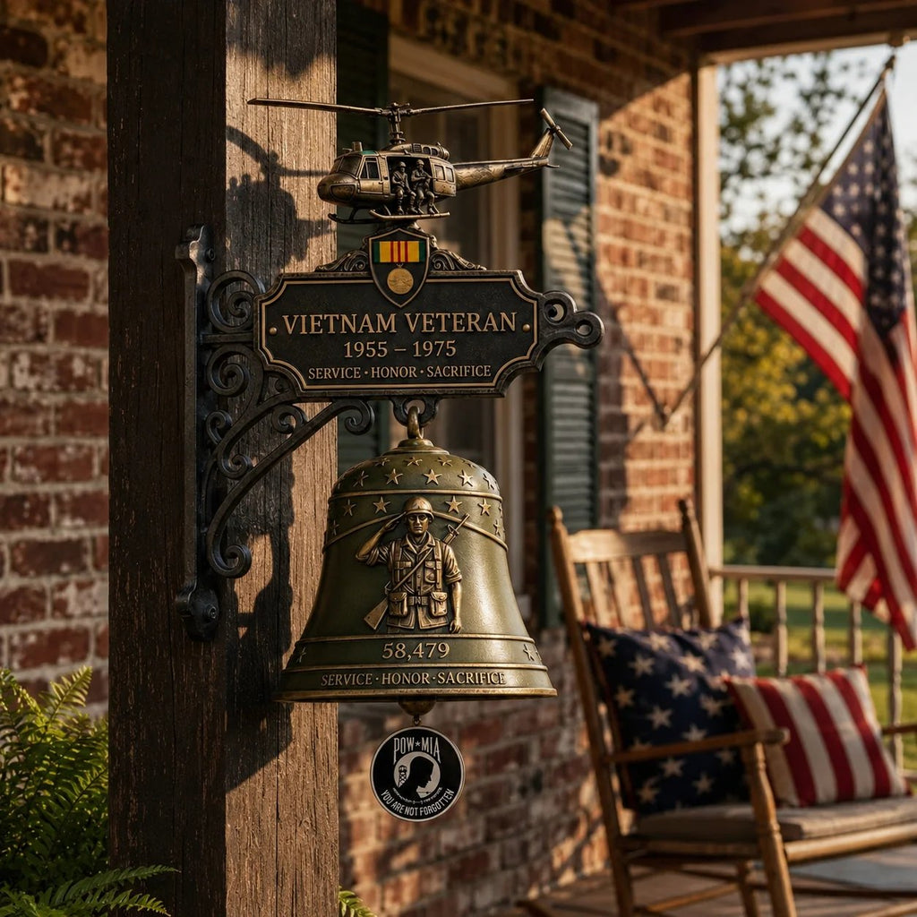 🔔 Last Day Promo: 50% OFF - Veteran Tribute Wall Bell