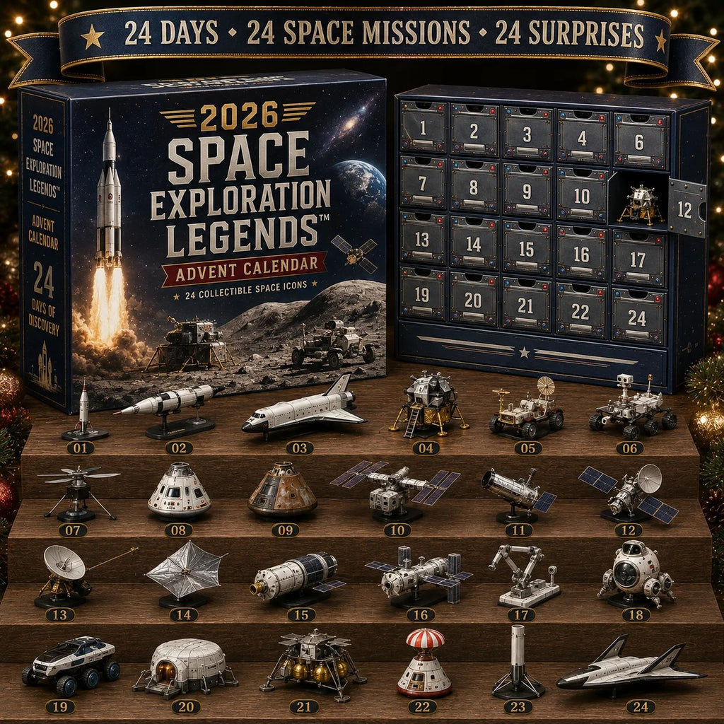 2026 Space Exploration Legends Advent Calendar – 24 Days of Space Missions, 24 Collectible Surprises