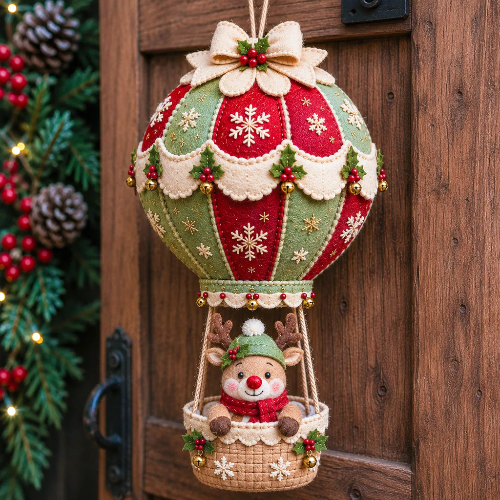 🎈LAST DAY 50% OFF - 🎈 Christmas Hot Air Balloon Hanging DIY Kit