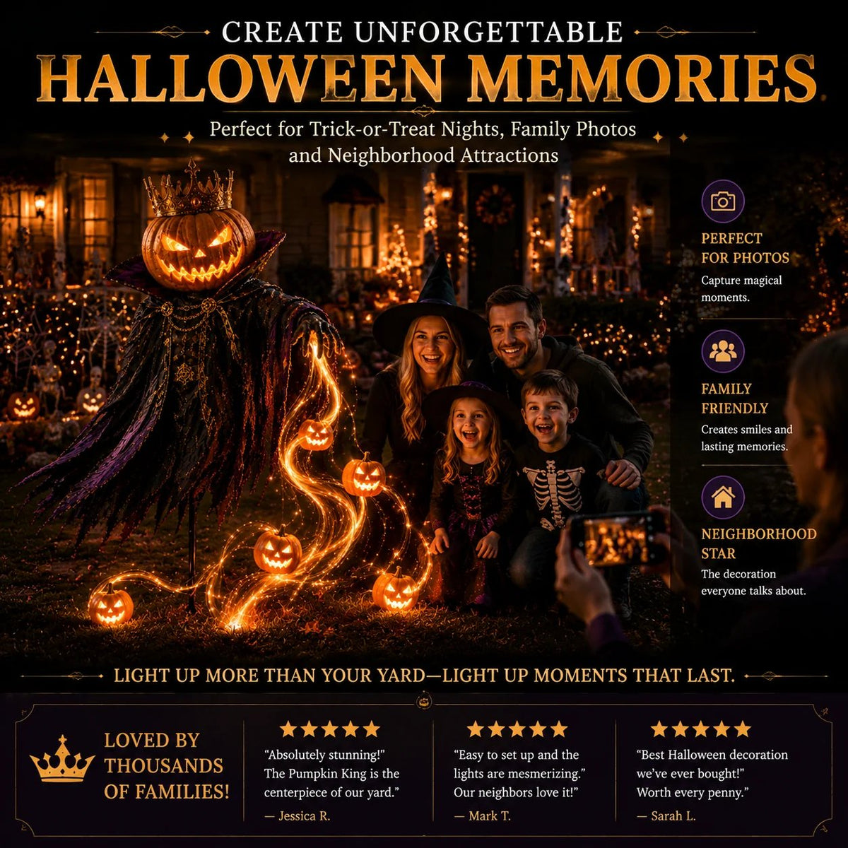 🎁Today 49% OFF🎁🎃Flowing LED Halloween Yard Light