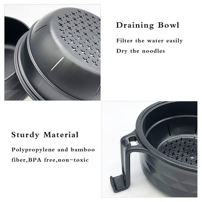 ⏳LAST DAY SALE 50% OFF!⏰🔥 Ramen Cooker Ramen Bowl Set with Chopsticks🍜