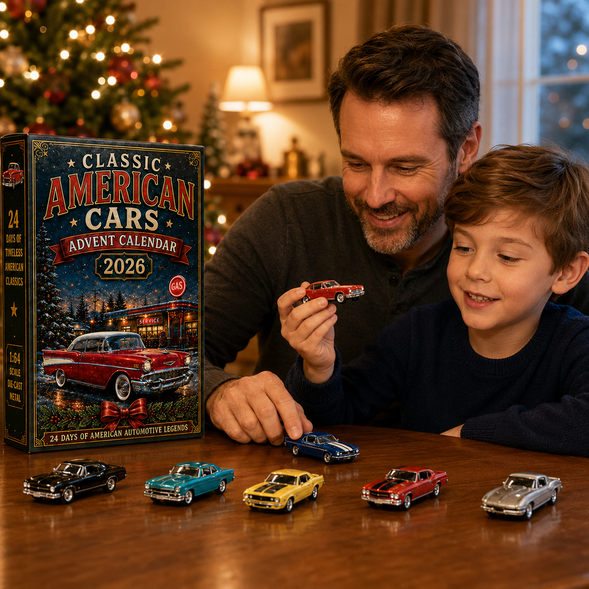 🚜🚗🎄 2026 Vehicle Advent Calendar Collection – 24 Days of Classic Machines, Trucks & Military Legends 🎁✨