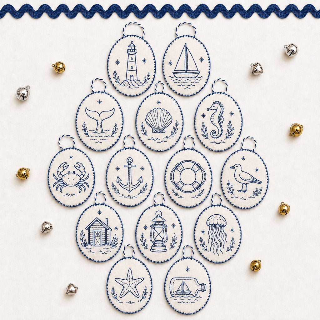 ⏳ Last Day 49% OFF – 🧵Beginner-Friendly DIY Heirloom Oval Embroidery Ornament Kit Collection | Complete Kit with All Tools & Step-by-Step Guide Included 💕