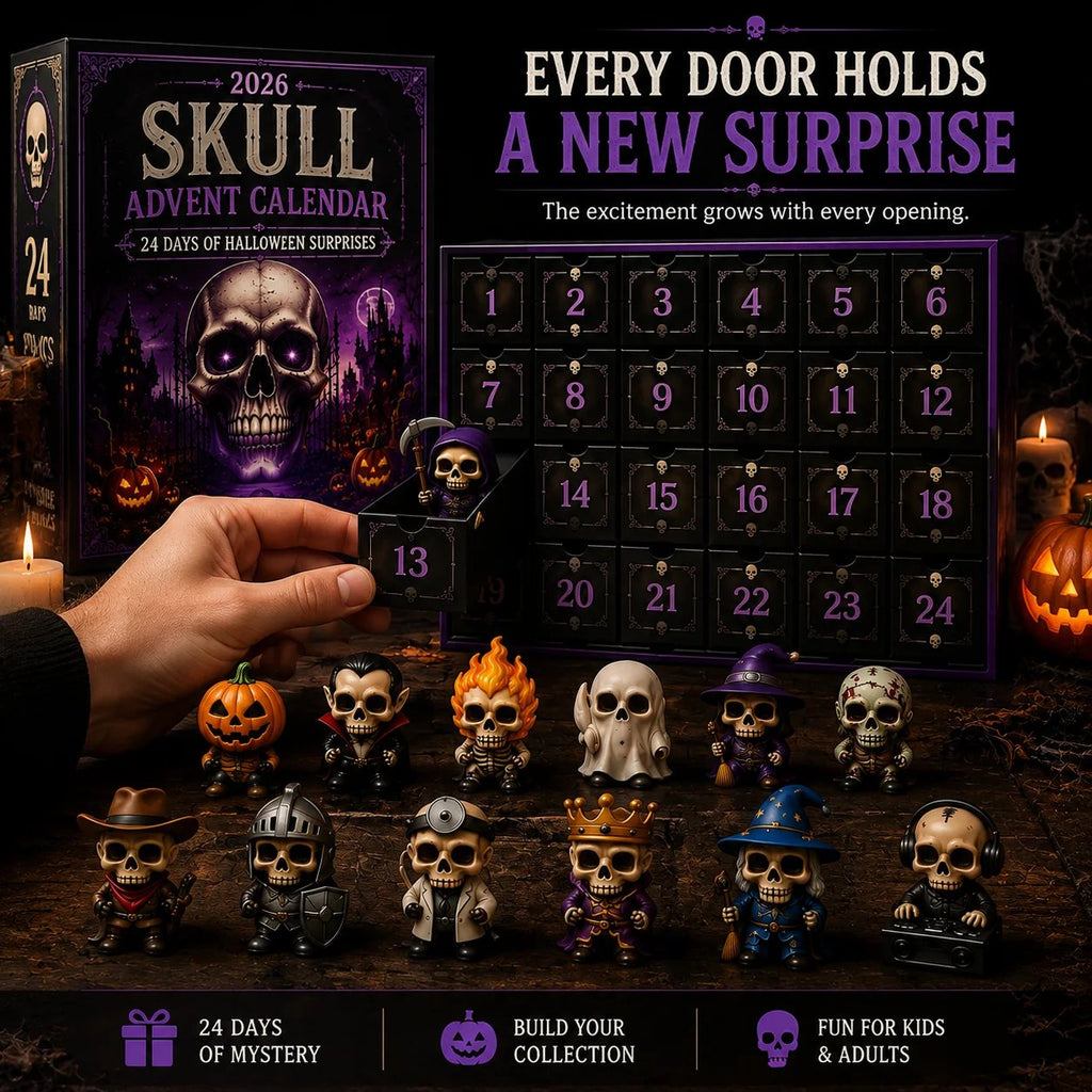 2026 Skull Halloween Advent Calendar – 24 Collectible Characters