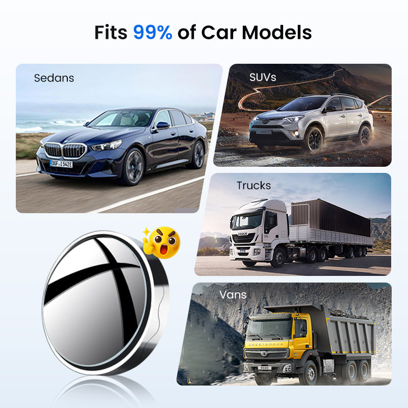 (🔥Buy 2 Get 1 free)Car Blind Spot Mirror（1 PAIR）