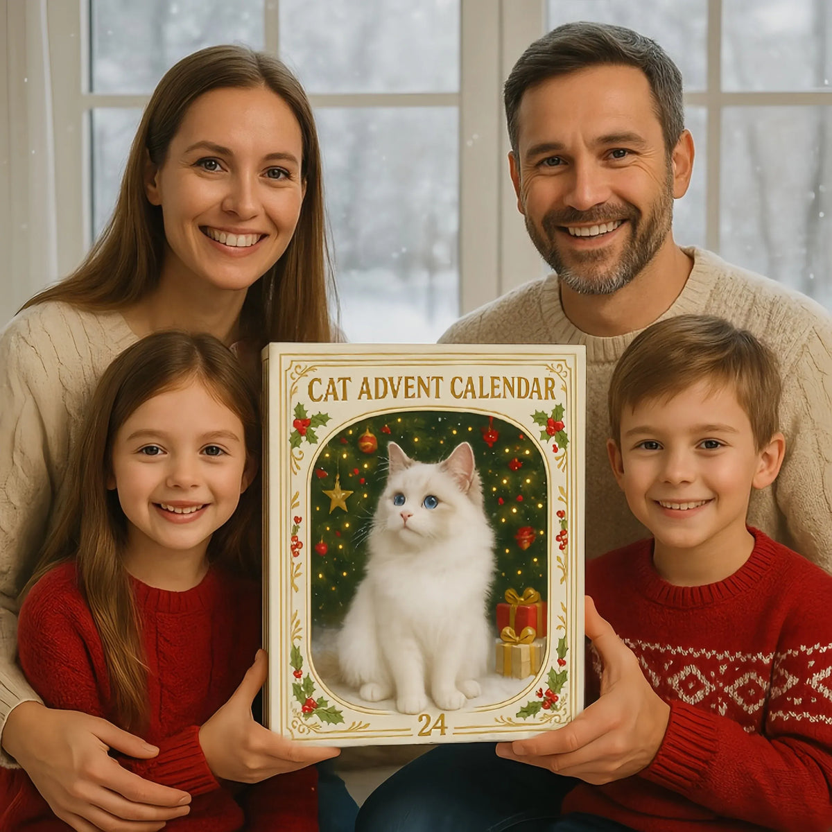 Cat Advent Calendar 2026 – 24 Cat Pendants