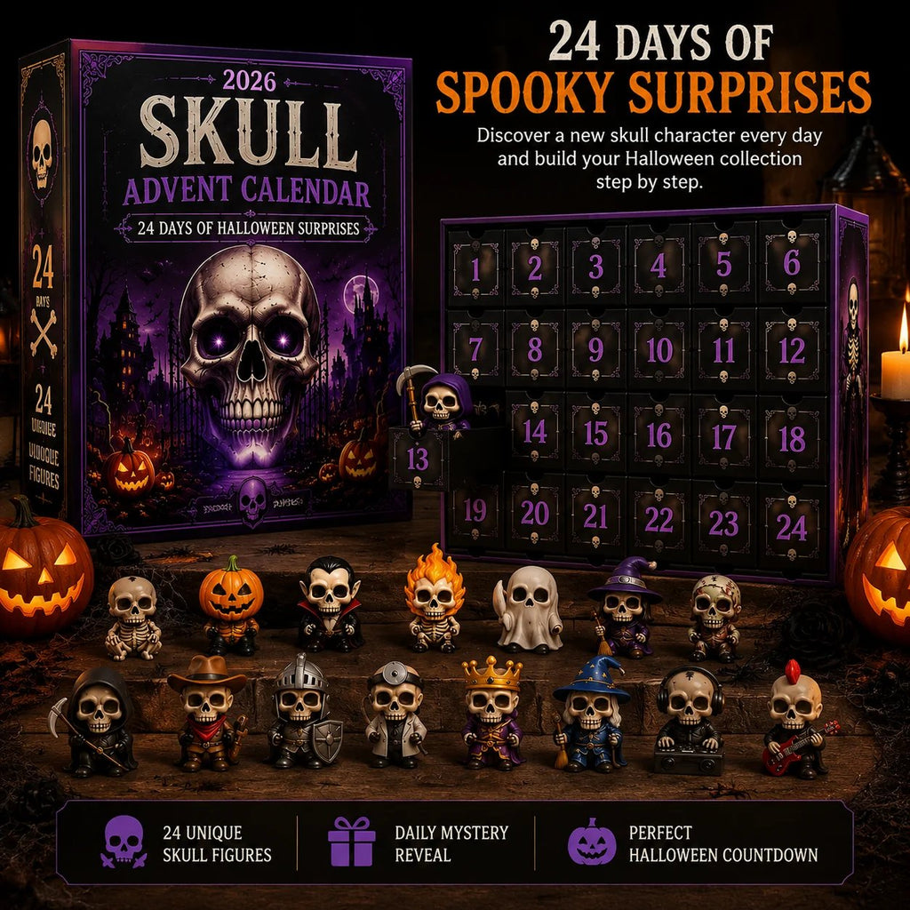 2026 Skull Halloween Advent Calendar – 24 Collectible Characters
