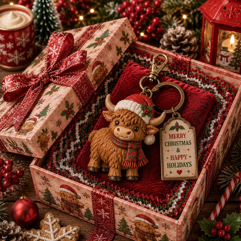 🎄 2026 Christmas Character Keychain Gift Box🎁