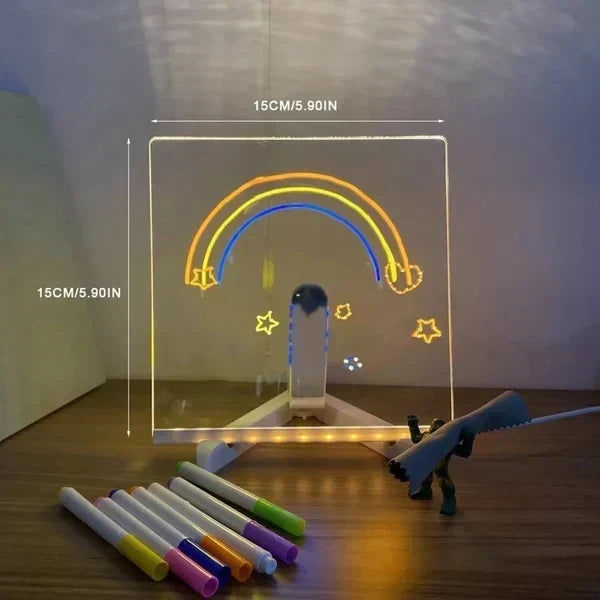✨LAST WEEK SPECIAL PRICE: ￡9.99!!⏳🎨Luminous Led Drawing Board For Children