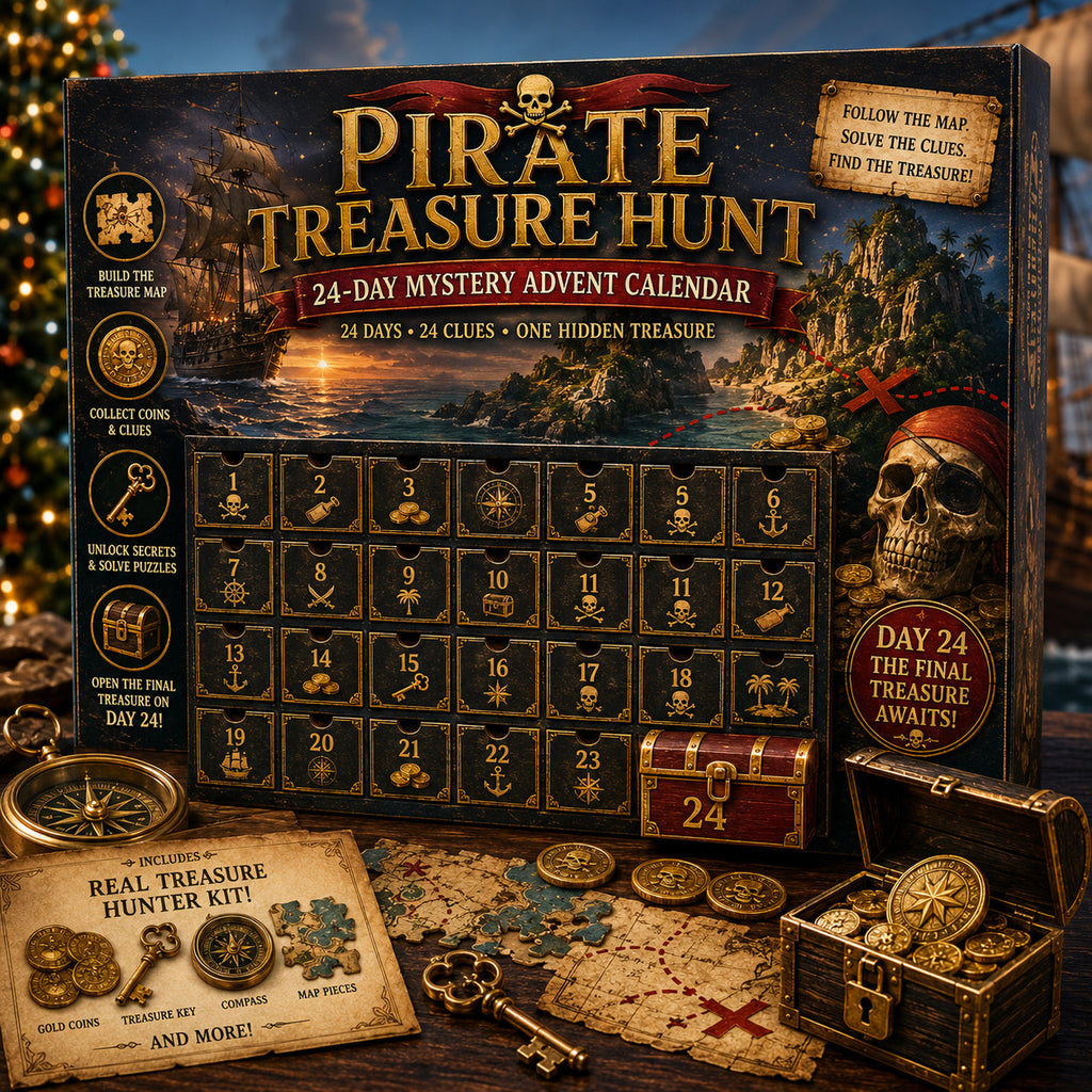 ⏳ Last Day 52% OFF – 24-Day Mystery Adventure Advent Calendar Collection | 24 Clues, Hands-On Puzzles & One Final Reveal