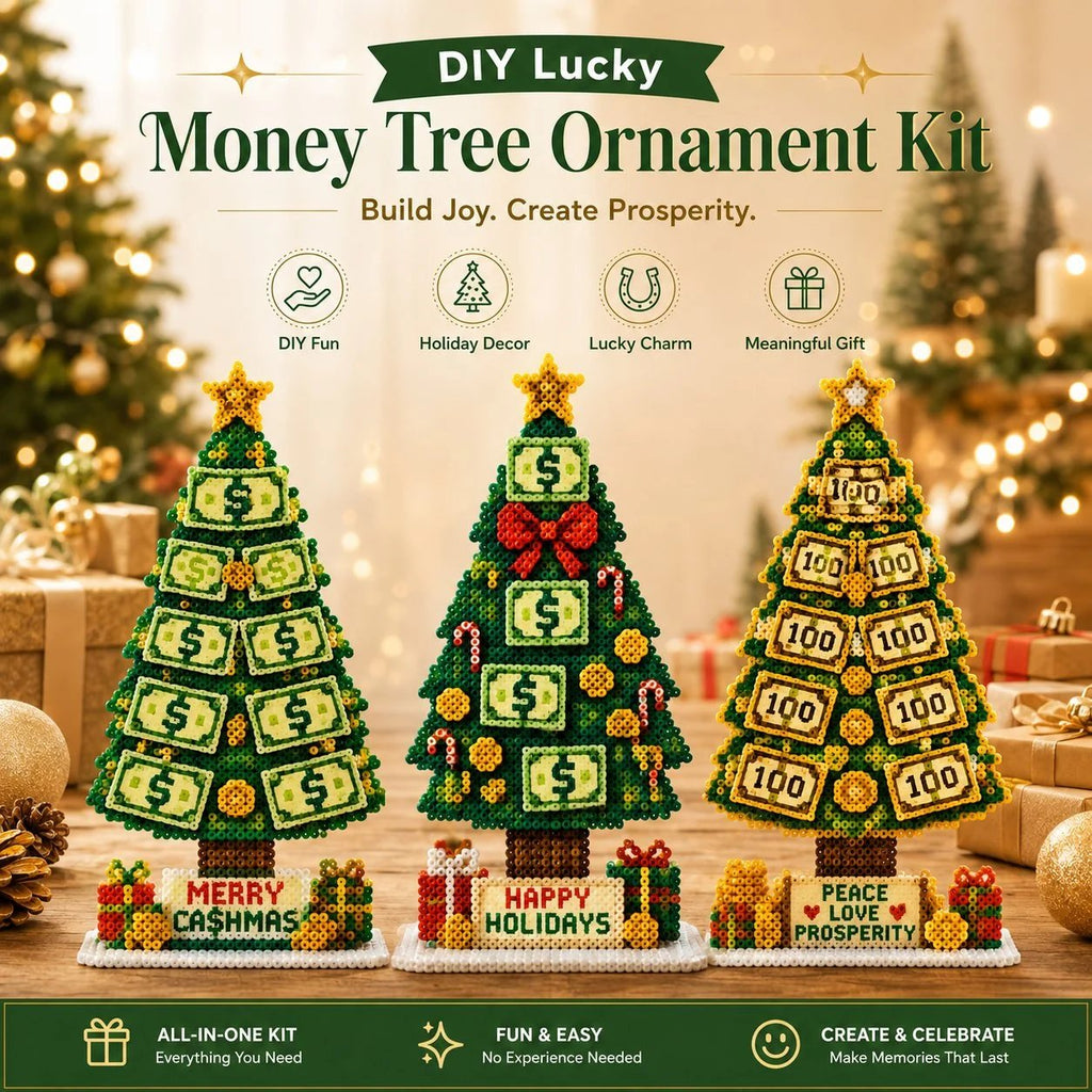 Beginner-Friendly DIY Lucky Money Tree Bead Craft Kit