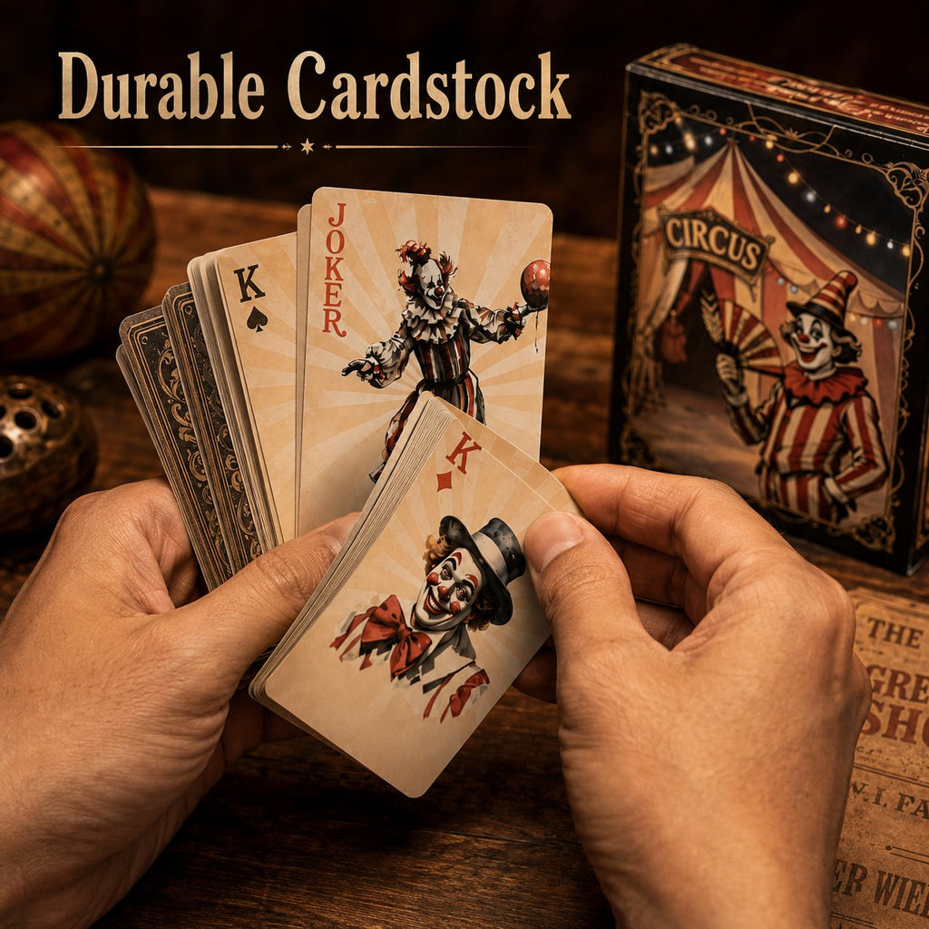 🃏 Circus Clown Joker Playing Cards🎪