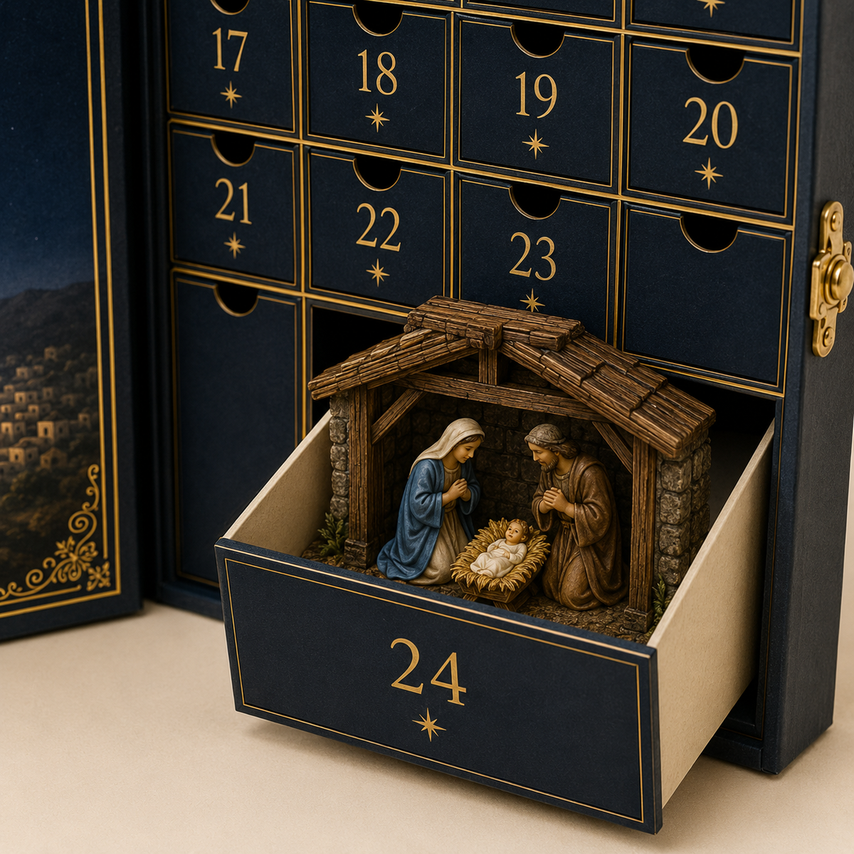 Journey to Bethlehem Advent Calendar 2026 – 24 Nativity Collectibles