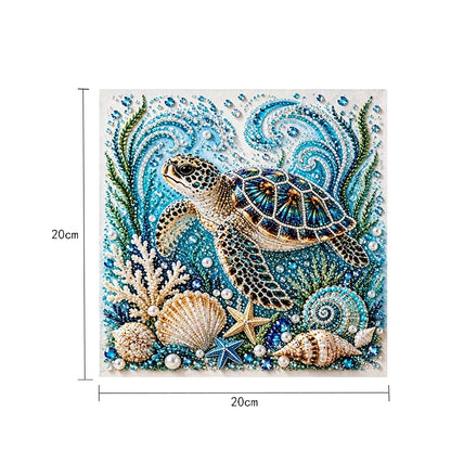 🌊✨ Ocean Theme Pearl Art DIY Kit – Relaxing DIY Craft to Create Stunning Coastal Artwork