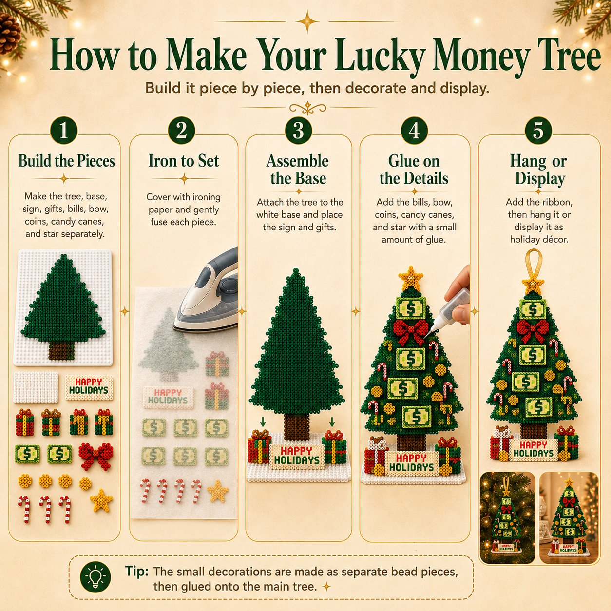 💵 Build Your Own Lucky Money Tree🍀