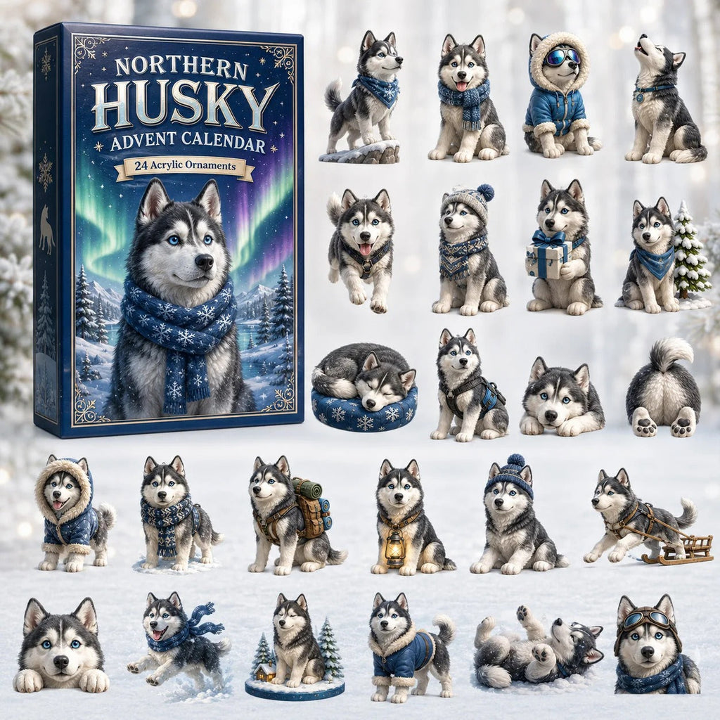 Northern Husky Advent Calendar 2026 – 24 Husky Christmas Surprises