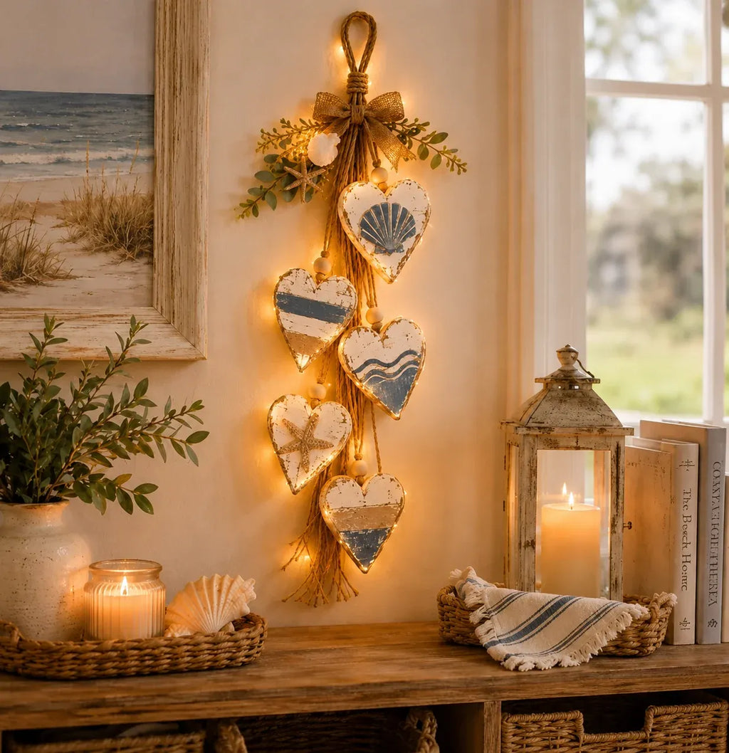 ⭐🍂🤎Hanging Heart Wall Decor