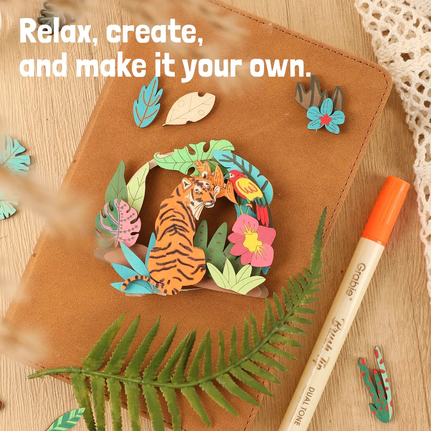 🎨Wood Painting Art Craft Kit - ✨Complete Handcraft Set with Crafting Tools(📦Buy 2 Free Shipping)