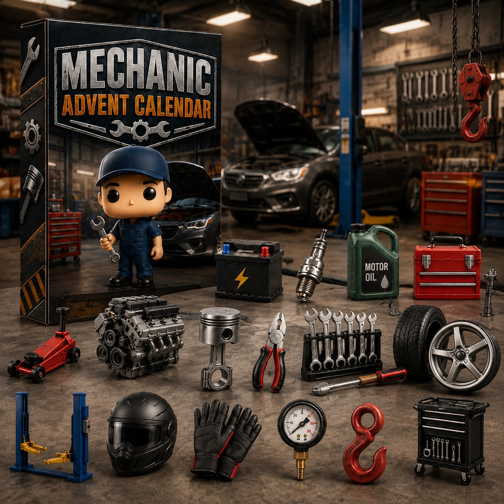 Mechanic Advent Calendar 2026 - 24-Day Festive Countdown