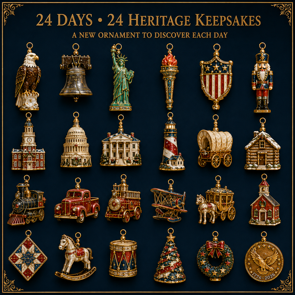 ❤️✨America 250th Anniversary Heritage Christmas Advent Calendar