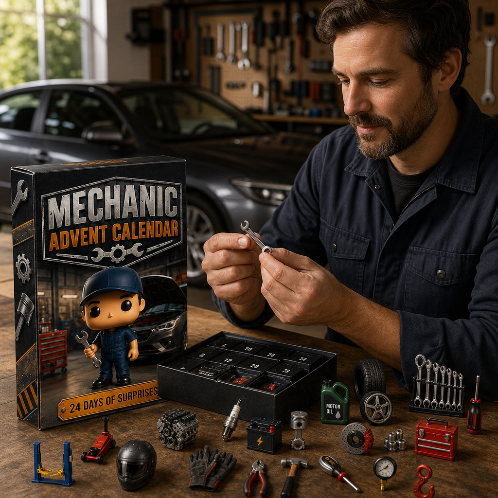Mechanic Advent Calendar 2026 - 24-Day Festive Countdown