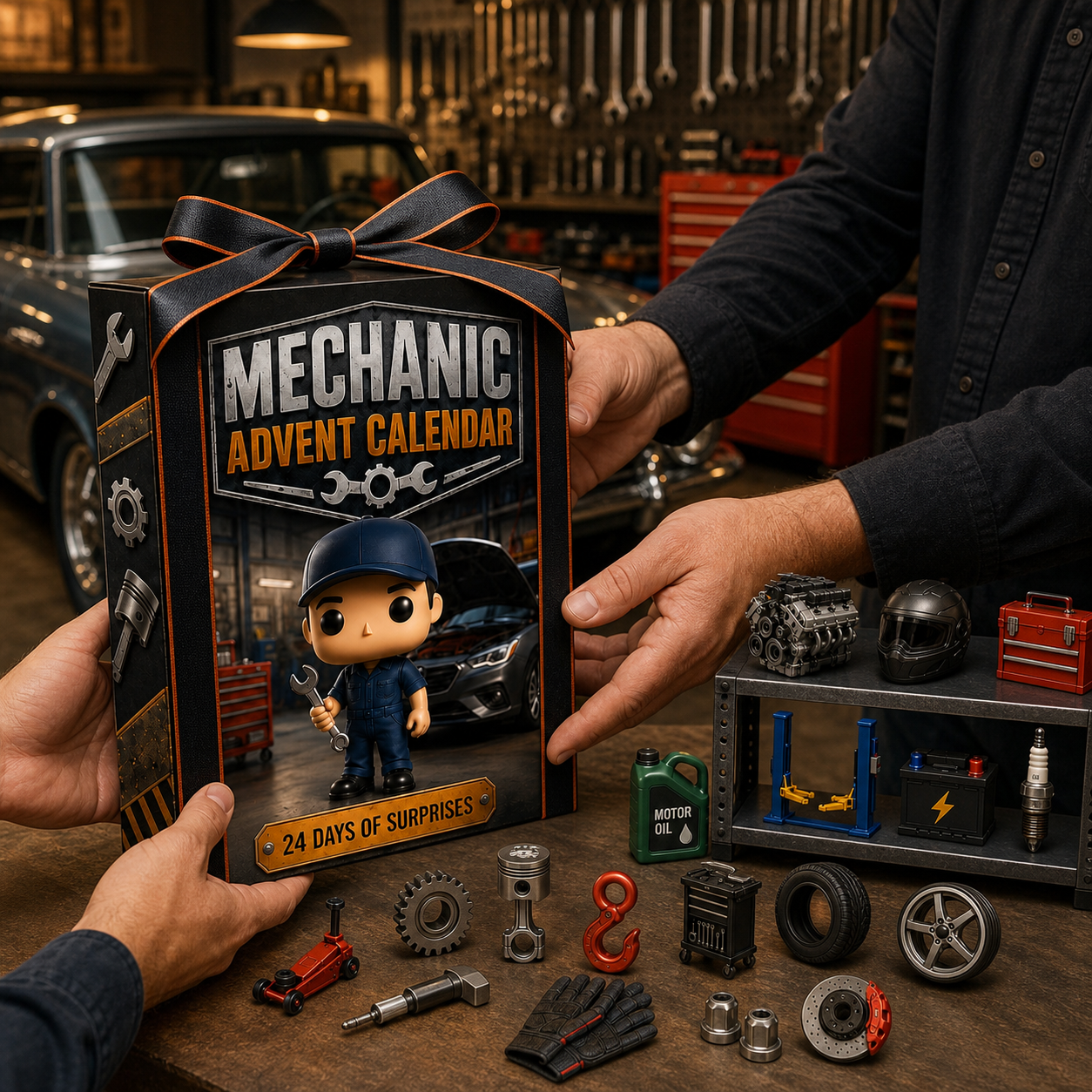 Mechanic Advent Calendar 2026 - 24-Day Festive Countdown