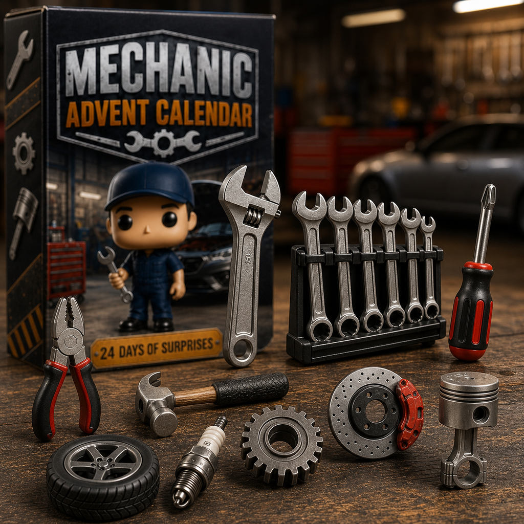 Mechanic Advent Calendar 2026 - 24-Day Festive Countdown