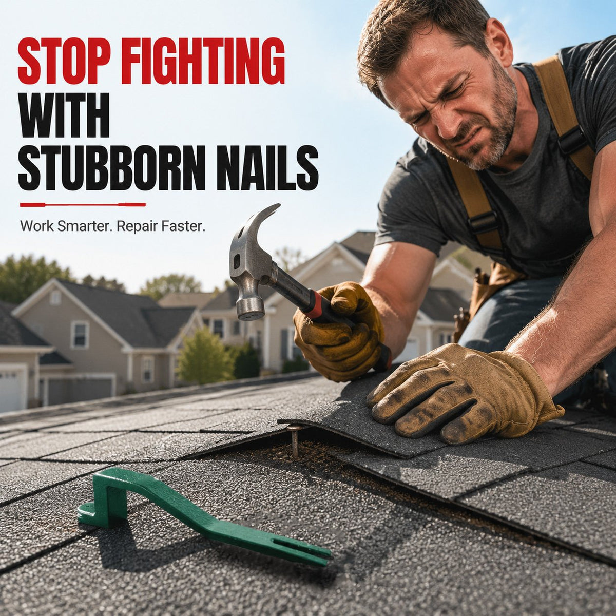 🎉Roofing Snake Shingle Remover Tool