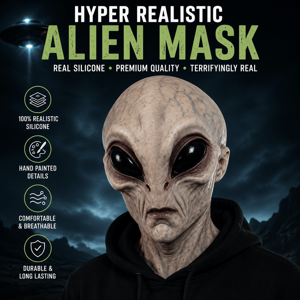 🎁Last Day Promotion 49% OFF🔥Lifelike Alien Silicone Mask