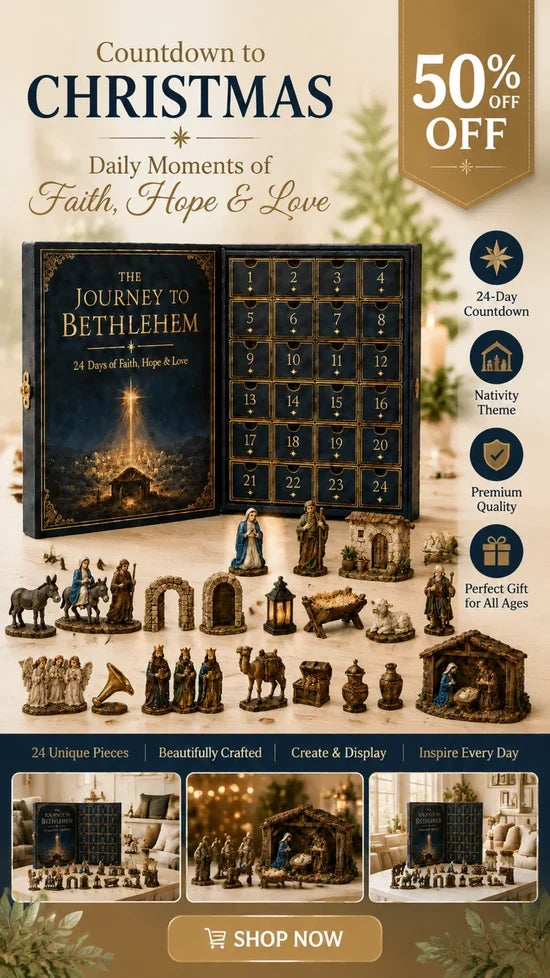🎉🇺🇸 Limited Edition! 🔥 Only 250 Available! 🌟The Journey to Bethlehem Advent Calendar 2026