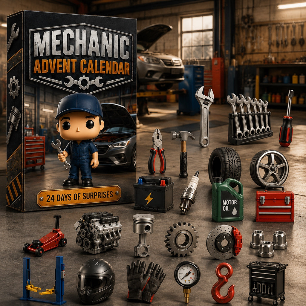 Mechanic Advent Calendar 2026 – 24 Acrylic Charm Surprises