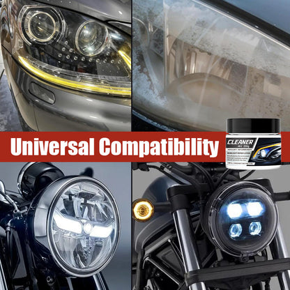 Headlight Restoration Kit for Yellowed & Foggy Lights