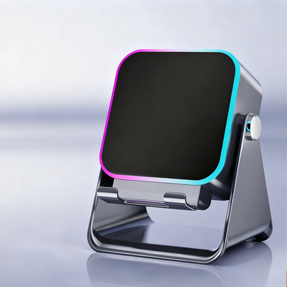 💎 50% OFF 5-IN-1 WIRELESS SPEAKER STAND! 💎 Induction Audio, Phone Holder & Ambient Light